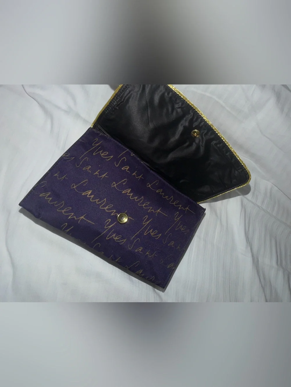 Yves saint Laurent make up- cosmetic bag, perfect condition!